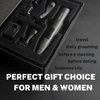 URBANER Beard Trimmer for Men, Waterproof Grooming Kit, Portable Nose and Ear Hair Clippers, 6 Pieces Set, Battery Included, Christmas Gift, Stocking Stuffers, MB-980