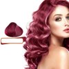 MOKERU Professional Argan Oil Hair Dye Color Shampoo 500 ML I New & Improved Formula Ammonia Free Paraben Free I Instant Fast Acting Long Lasting Signature Platinum Line by Maani (Wine Red)
