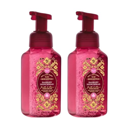 Bath and Body Works Gentle Foaming Hand Soap 8.75 Ounce 2-Pack (Danbury Shortbread)
