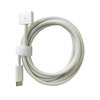 AJJ 140W USB C to Magnetic 3 Charging Cable Compatible with MacBook 2021-2024 M1 M2 M3,2M-White