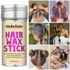 Dolahair Hair Wax Stick - Flyaway Control and Styling Pomade for Kids, Women, and Men - Hair Bun Maker and Accessorie Slick Back Hair Brush(2.7 Oz Pack of 4)