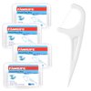 FAMILIFE Floss Picks, 240 Count Unflavored Dental Floss Picks, Tooth Picks Flossers with 4 Travel Handy Cases, Helps to Fight Tooth Decay and Keep Your Teeth Clean, Floss Sticks for Family