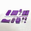 Index Card Holder Purple, 3x5 Note Flash Card Organizer Case, Index Card File w/flip top, Notecard Recipe, Holder, Holds 250 Cards, Also Available in Red, Green, Blue, Grey, Pink (1 PC) – by Enday