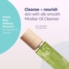 fig.1 Micellar Oil Cleanser, Non-Stripping & Hydrating Oil-Based Makeup Remover with Water-Activated Micelles & Grapeseed Oil 3.4 oz