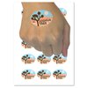 Destination Joshua Tree National Park Temporary Tattoo Water Resistant Fake Body Art Set Collection - 54 1" Tattoos (1 Sheet)