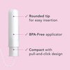 Rael Tampons, Compact Applicator Tampon Made with Organic Cotton - Tampons Multipack, Regular and Super Absorbency, BPA-Free, Chlorine Free, Leak Locker Technology (36 Count, Bundle)