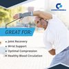 Compressa Wrist Compression Sleeve for Women & Men - Non-Slip Support for Joint Pain, Muscle Recovery, Arthritis, and Injury Relief