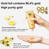 LemonSac Gold Peel Off Mask, 24k Gold Face Mask, 24K Gold Peel Off Mask, Anti-Aging Gold Face Mask for Moisturizing Removes Blackheads (1pcs)