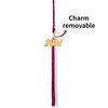GRADFTY 2024 Graduation Double Color Tassel with 2024 Gold Charm for Graduation Cap and Gown (Maroon and White)