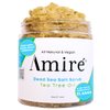 Amire Tea Tree Oil Exfoliating Body and Foot Scrub with Dead Sea Salt, Great for Acne, Dandruff, Stinky Feet, Infused with Argan Oil and Shea Butter to Moisturize