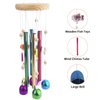 FlidRunest Bird Chewing Toys, Conure Wind Chimes Chewing Toy with Colorful Stick, Bird Parrot Cage Hanging Bells Toys for Conure, Budgie, Parakeet, Caique, Cockatiel, Lovebird, Finch