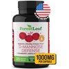 ForestLeaf D-Mannose Defense 1000mg - D Mannose with Cranberry, Hibiscus and Vitamin C - for Urinary Tract Health and Cleanse, Urinary Pain & Bladder Control - 120 Veggie Capsules