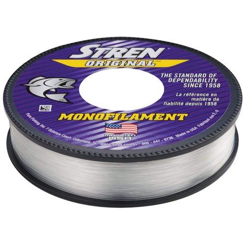 Stren Original®, Clear/Blue Fluorescent, 8lb | 3.6kg Monofilament Fishing Line, Suitable for Freshwater Environments