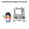 Replacement Part for Little People Share A Treat Ice Cream Truck - GGT35 ~ Replacement Figure ~ Girl Holding Ice Cream Cone