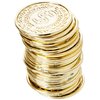 Eye-Catching Casino Gold Coins - 7 .50" x 5.62" (Pack of 144) - Premium & Durable Design - Perfect for Gaming, Party Favors & Gifts