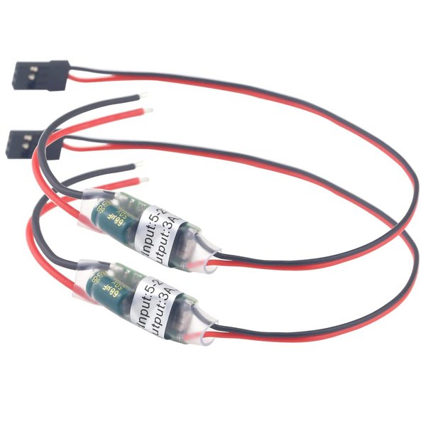 2PCS SoloGood RC BEC UBEC 5V 3A Step Down UBEC Module for RC Quadcopter Airplane FPV Camera Servo Power Supply