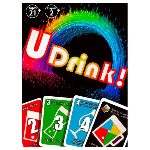 QUEKA KANBAI UDRINK! - The Drinking Game Cards for Adults, Fun & Easy Games for Adult Game Nights - Couple Games, Bachelorette Party Games to Get Buzzed Easily - 2024 New Edition -