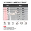 Women Sauna Vest Sweat Tank Top Waist Trainer Workout Slimming Shirt Sauna Tights Compression Top Heat Trapping Suit Gym Sauna Jacket Exercise Bodyshaper Girdle Corset(TBH2003-07-XXXL)