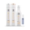 GK Hair Moisturizing Shampoo and Conditioner 300ml with Cashmere 50ml and Color Shield Conditioner 240ml