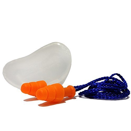 5 Pair SmartFit Ear Plugs Howard Leight Earplugs Reusable
