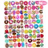 Generic 103 PCS Donut Temporary Tattoos Doughnut Themed Two Sweet 1st Birthday Party Decorations Favors Supplies Donut Grow Up Decor for Kids Boy Girl School Prizes