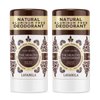 Lavanila Natural Aluminum Free Deodorant 2-Pack, Pure Vanilla - The Healthy Deodorant for Men and Women, Solid Stick (2 Ounce Each), Vegan