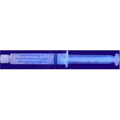 INSTANT WHITE SMILE'S optimized 20cc 36% Carbamide Peroxide Teeth Whitening Gel syringes with 1 Remineralization Gels- no trays