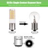 Makergroup BA15s Single Contact Bayonet LED 12V S8 1141 1156 LED Light Bulb 3W 2700K-3000K for Outdoor Landscape Lighting Path Deck Lights RV Lighting Warm Color 2pcs