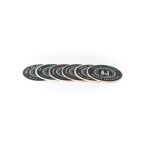 AJ Drink Coasters 6 Pack