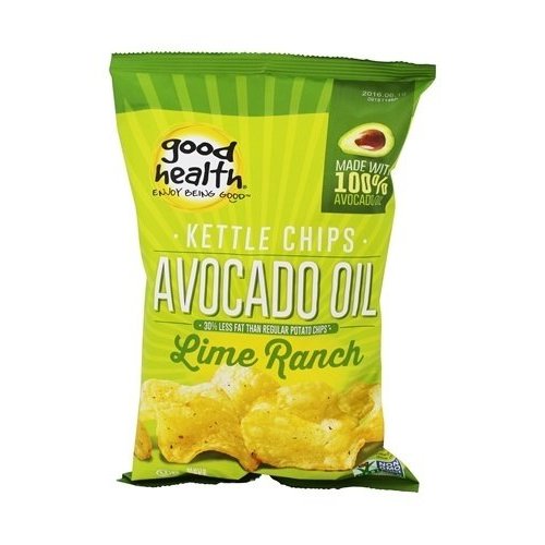 Good Health Natural Foods - Avocado Oil Kettle Chips Lime Ranch - 5 oz.pack of 2