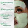 iMMense Naturals Clay Mask for Face, Aloe Vera Plant-Based Skin Care with Vitamin C and Moisturizing Deep Pore Cleanser, Facial Mask for Controlling Eczema, Oily & Dry Skin and Acne. Men and Women
