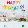 Happy Birthday Banner Pre-Strung Rainbow Birthday Party Decorations 9.84 Feet NO DIY Birthday Party Decor Event Favors and Supplies