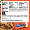LUNA Bar - Nutz Over Chocolate Flavor - Gluten-Free - Non-GMO - 7-9g Protein - Made with Organic Oats - Low Glycemic - Whole Nutrition Snack Bars - 1.69 oz. (15 Count)