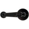 Dorman 76947 Window Crank Handle Compatible with Select Chevrolet / GMC / Oldsmobile Models, Black, 1 Count (Pack of 1)