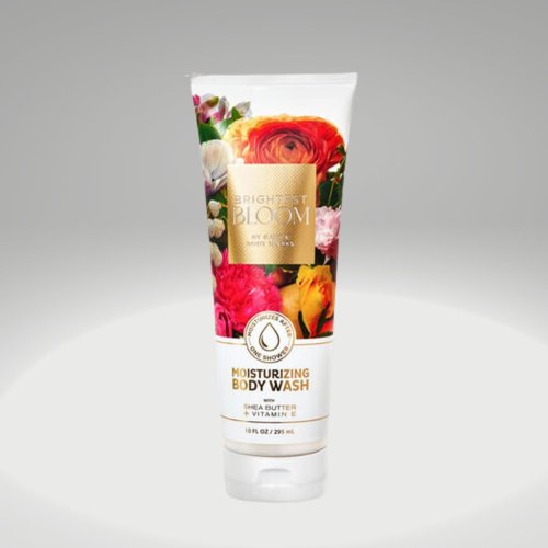 Bath & Body Brightest Bloom Moisturizing Body Wash with Shea Butter + Vitamin E, 10 fl oz / 295 mL (Packaging May Vary)