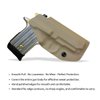Sig P238 Holster IWB Kydex for Sig Sauer P238 Holster Inside Waistband Holster P238 Pistol Case Pouch Bag Gun Accessories (Tan, Left Hand Draw)