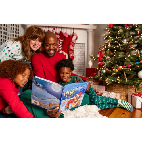 Elf Pets: A Reindeer Tradition - Includes Beautifully Illustrated Hardbound Storybook, Huggable Elf Pet Reindeer Stuffed Animal with Golden Heart Charm and Official Adoption Certificate