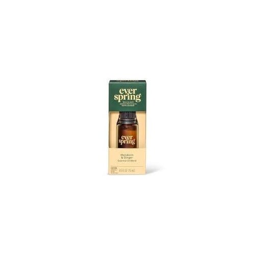Everspring- Mandarin & Ginger Essential Oil Blend - 0.5 fl oz