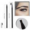 Eyebrow Mapping Set with Disposable Brow Ruler Sticker,Black Mapping Strings, Razor Blade,Pull Cord Peel-off Eyebrow Pencil for Microblading Tattoo Brows Lip Shading and Brow Measuring