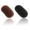2 Pcs Black and Brown Charming Bump It Up Volume Inserts Hair Comb Do Beehive Hair Style Tool Hair Pads, Do Beehive Hair Base Styling Clip Accessories for Women Lady Girl Hair Accessories