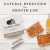 Natural Lip Balm - Organic & Natural Ingredients - Beeswax Based Moisturizing Lip Care Chapstick for Chapped Lips - Great Gift Idea - Farm & Bee - 0.15oz (Pack of 4 - Vanilla Bean)
