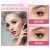 Dual Magnetic Eyelashes, Magnetic Eyelashes Without Eyeliner 4D Natural Look Reusable Easy to Wear, Soft Magnets False Eyelashes with Applicator No Glue, Charming Queen