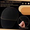 400 Pcs Hair Nets for Women Hair Nets for Food Service Invisible Elastic Edge Mesh 20 Inches Hair Nets, Ballet Dance Hair Bun (Gold)