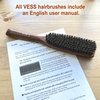 Hair Brush for Glossy and Tangle-Free Thin Hair: Soft Bristles to Prevent Breakage and Reduce Pain on Sensitive Scalps