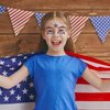 Generic 4th of July Patriotic Face Tattoos Stickers Independence Day Red Blue White USA Flag Star Stickers Temporary Tattoos Party Accessories Decoration