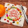 Gatherfun Thanksgiving Party Supplies Fallen Leaves Disposable Paper Napkins for Happy Thanksgiving Dinner Party Fall Party Decorations 50 Pack