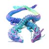 2PCS 3D Printed Chinese Dragon,Dragon Statue,Home Office Decor,Fidget Toys for Autism/ADHD,3D Printed Gift Toy,Fidget Toys, Executive Desk Animal Toys