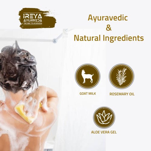Ireya Ayurveda Goat Milk Soap - With Lavender Shea Butter & Aloe Vera extract 125 g (4.41 oz) Moisturizing Cleansing Soap Free from Parabens, SLS and Handmade Soap in India
