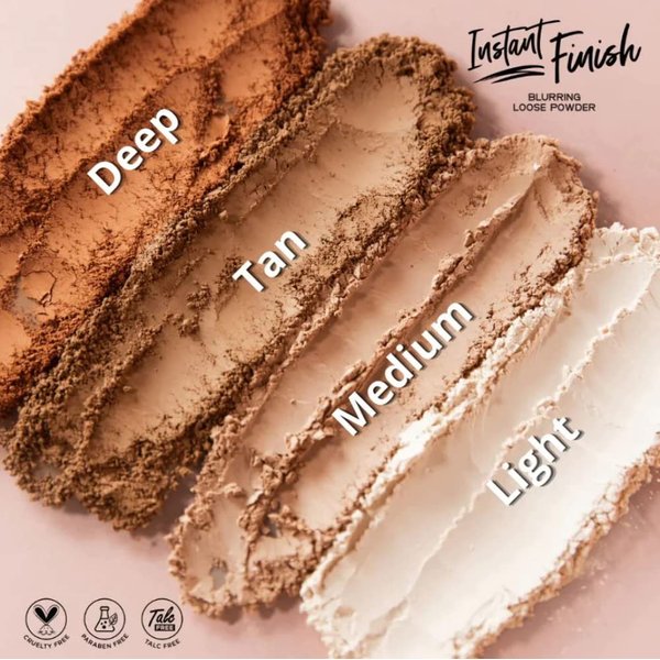 L.A. Girl Instant Finish Blurring Loose Powder, Light GLP730