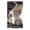 Qfitt Sili Band Stocking Wig Cap Make Your Own Wig Deluxe Fabric Wider Band Non-slip With Double Sided Silicone Ultra Stretch (Light Brown-5000)